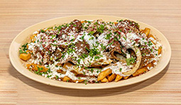 Ranch Greek Fries w/ Beef or chicken - Kebab King Tucson